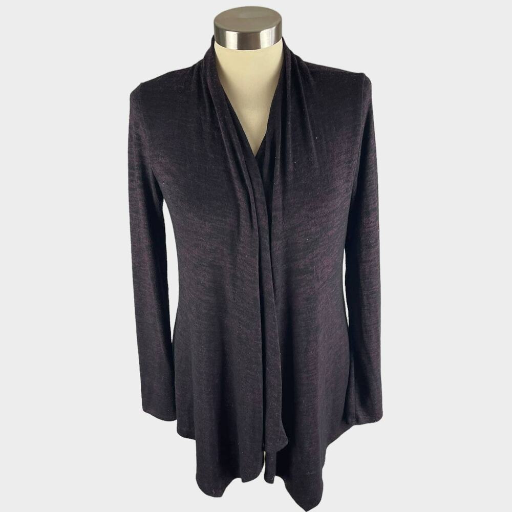Apt. 9 Womens Xs Charcoal Gray Open Front Cardiga… - image 2